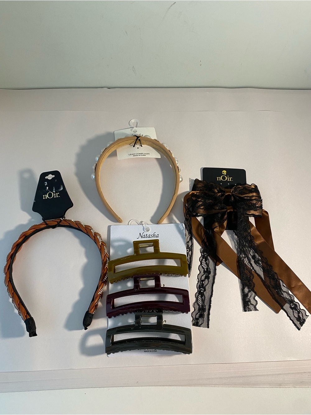 nOir and More Hair Accessories Lot of 4